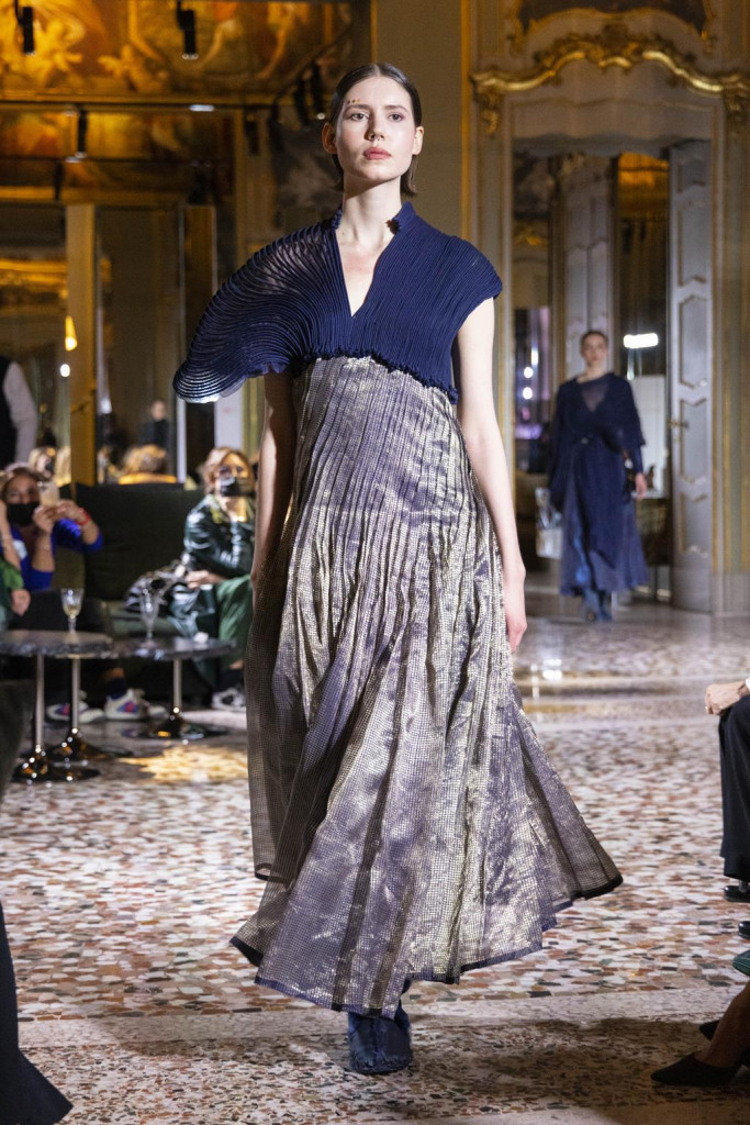 sfilata vaishali collezione donna autunno inverno milano fashion week