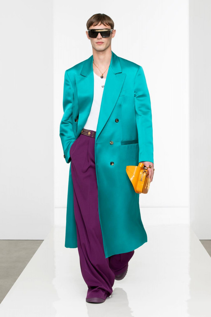 sfilata versace autunno inverno collezione uomo