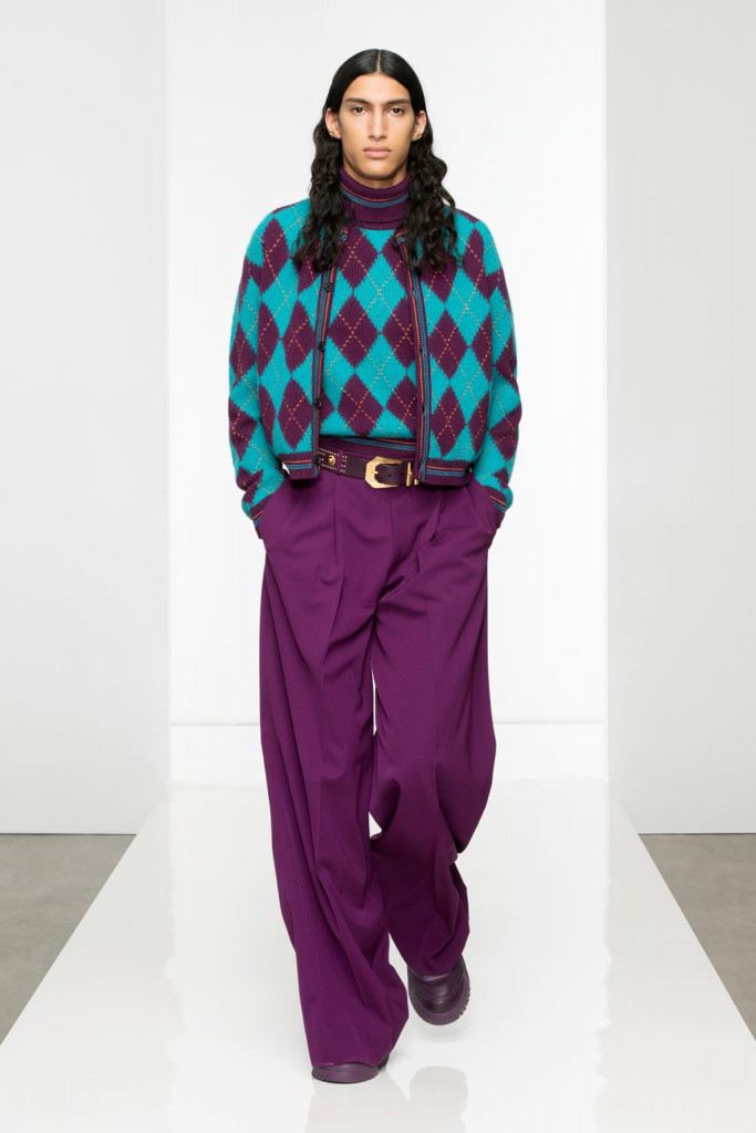 sfilata versace autunno inverno collezione uomo