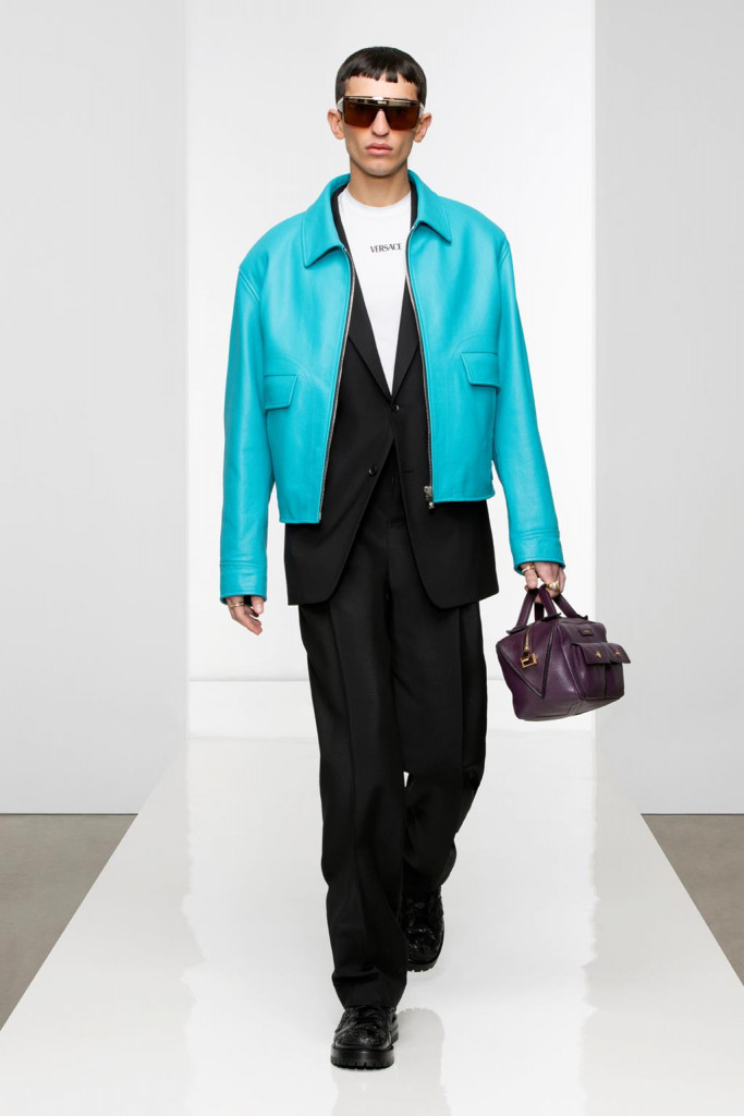 sfilata versace autunno inverno collezione uomo