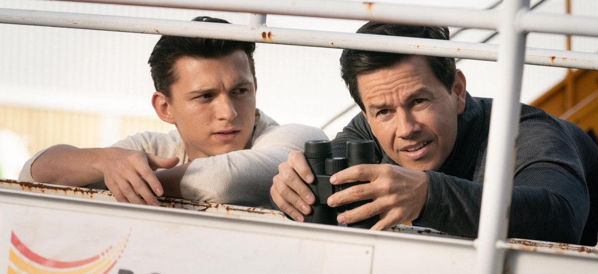 Tom Holland and Mark Wahlberg star in Columbia Pictures' UNCHARTED. Photo by: Clay Enos