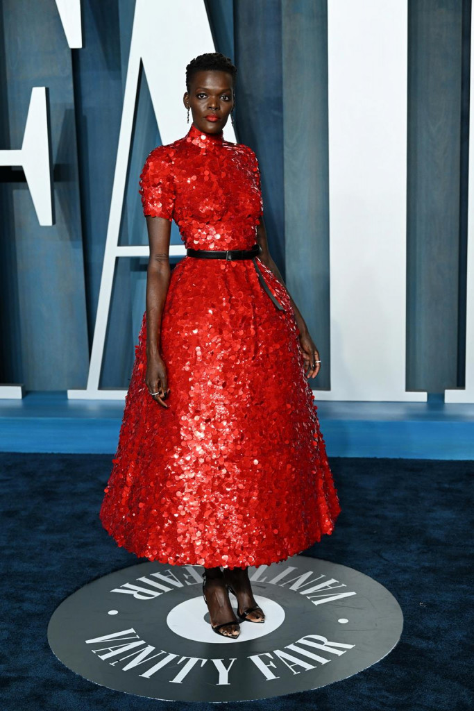 Sheila Atim in Prada