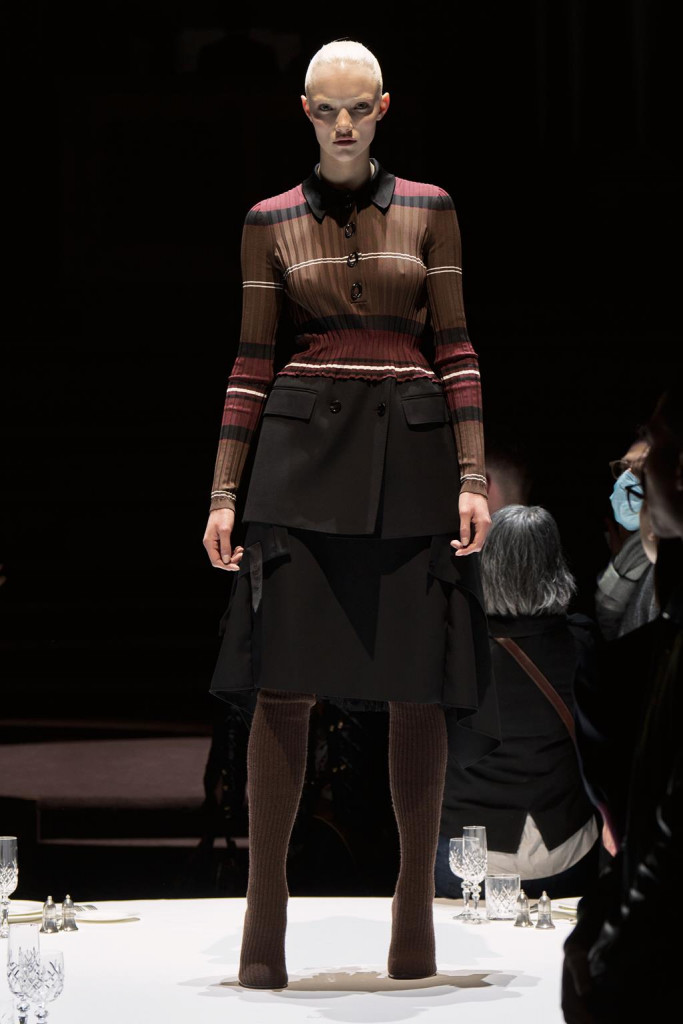 sfilata burberry donna autunno inverno
