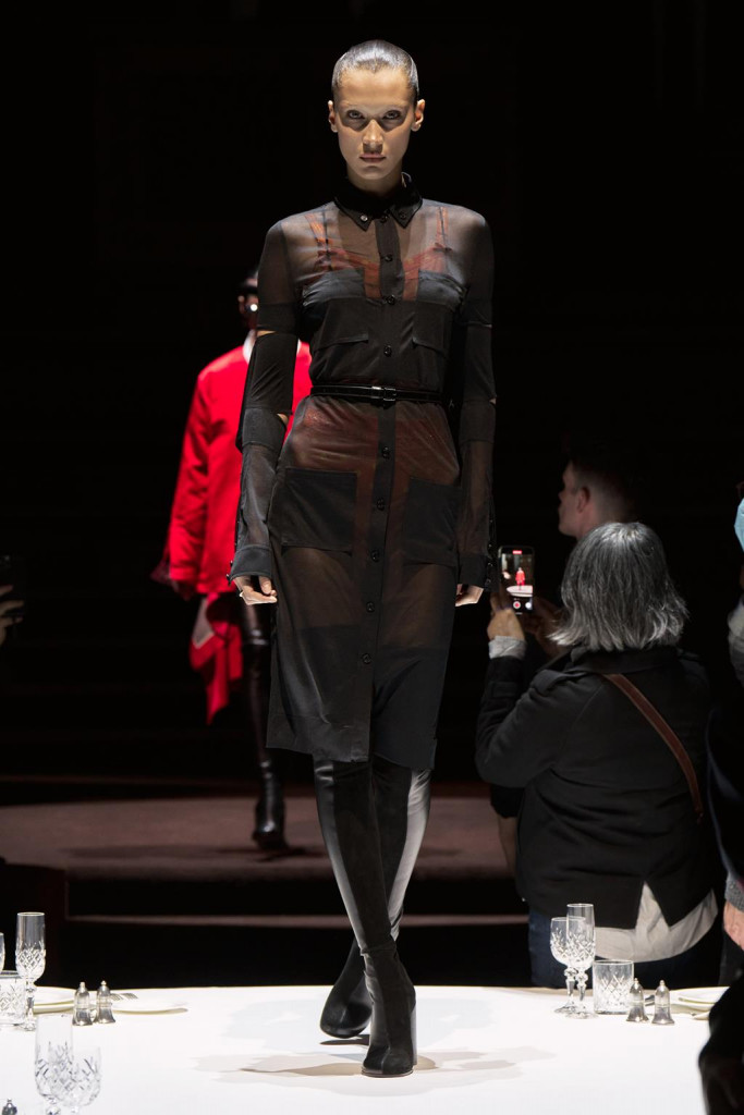 sfilata burberry donna autunno inverno