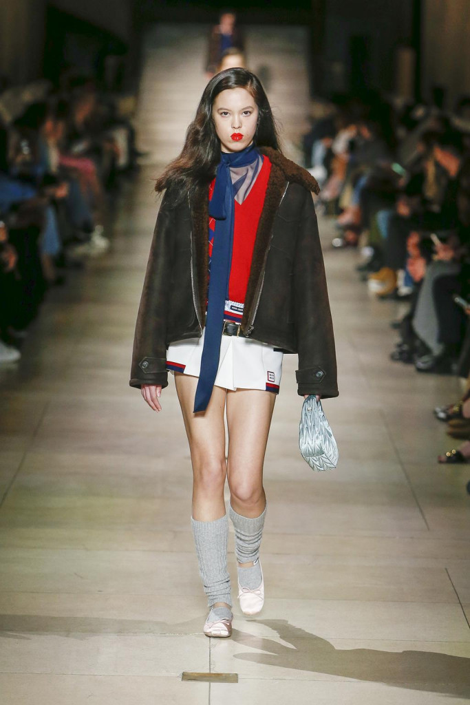 sfilata miu miu collezione donna autunno inverno