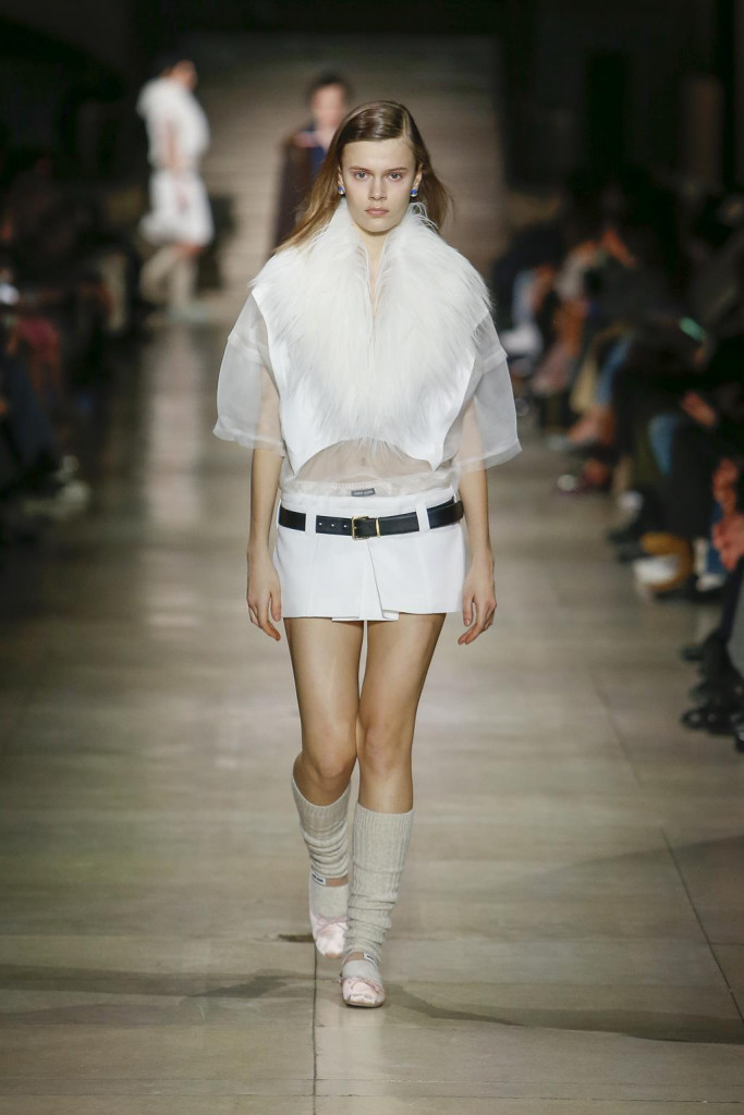 sfilata miu miu collezione donna autunno inverno