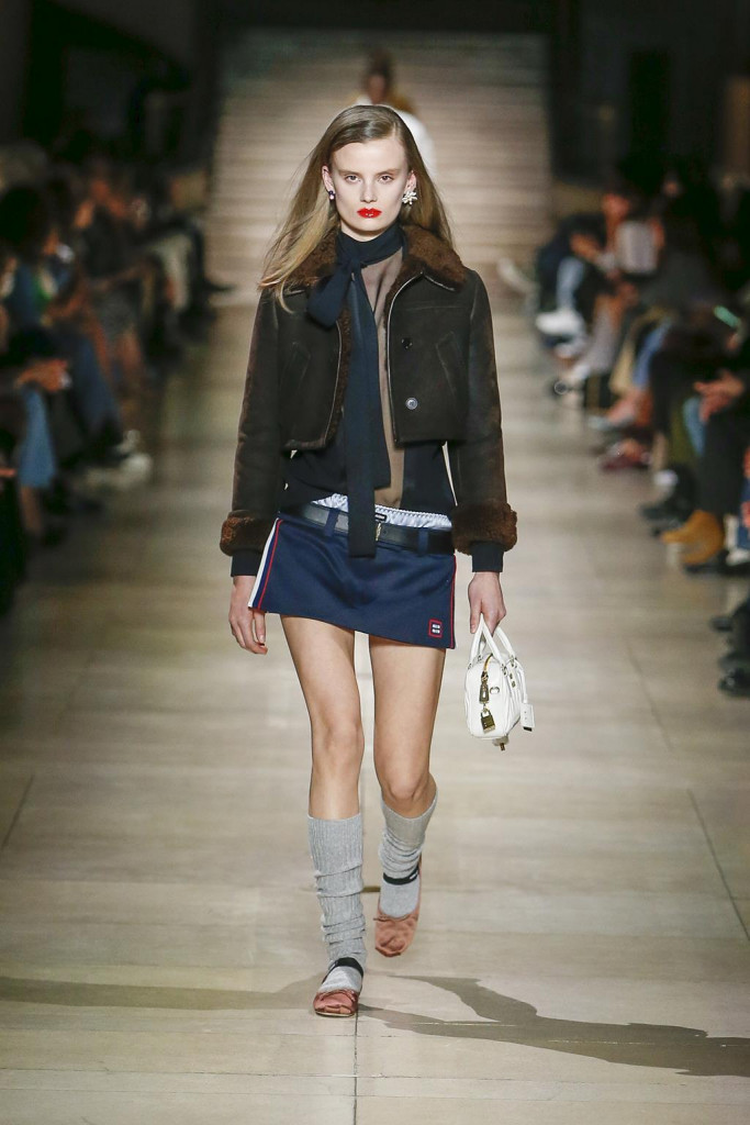 sfilata miu miu collezione donna autunno inverno