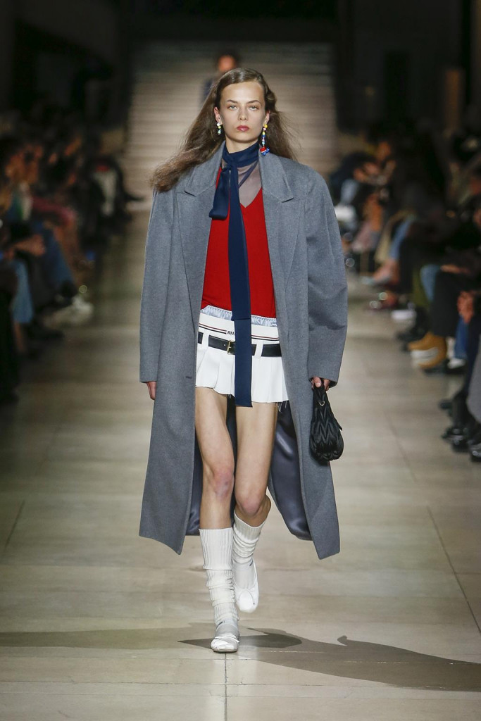 sfilata miu miu collezione donna autunno inverno