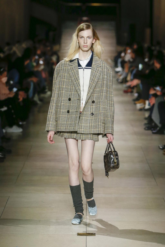 sfilata miu miu collezione donna autunno inverno