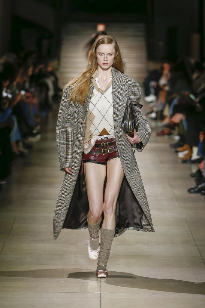 sfilata miu miu collezione donna autunno inverno