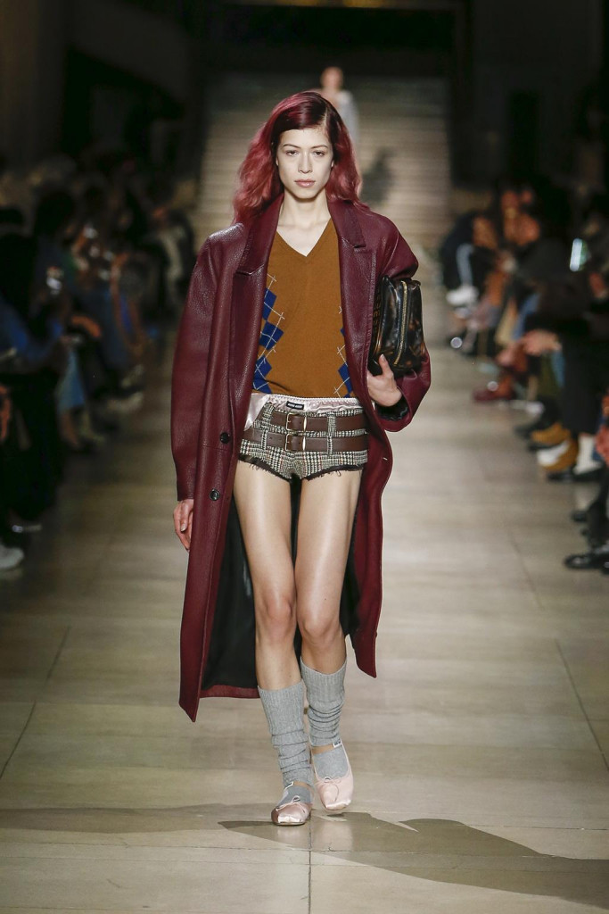 sfilata miu miu collezione donna autunno inverno