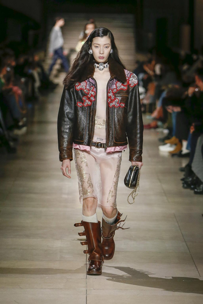 sfilata miu miu collezione donna autunno inverno