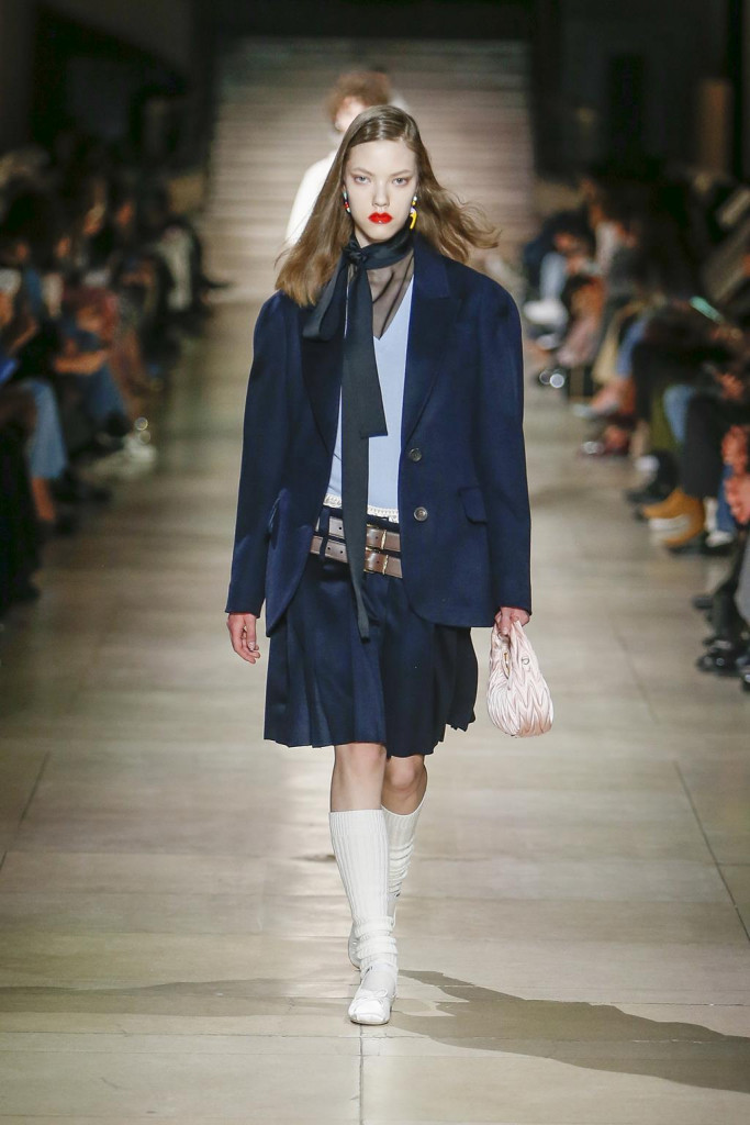 sfilata miu miu collezione donna autunno inverno