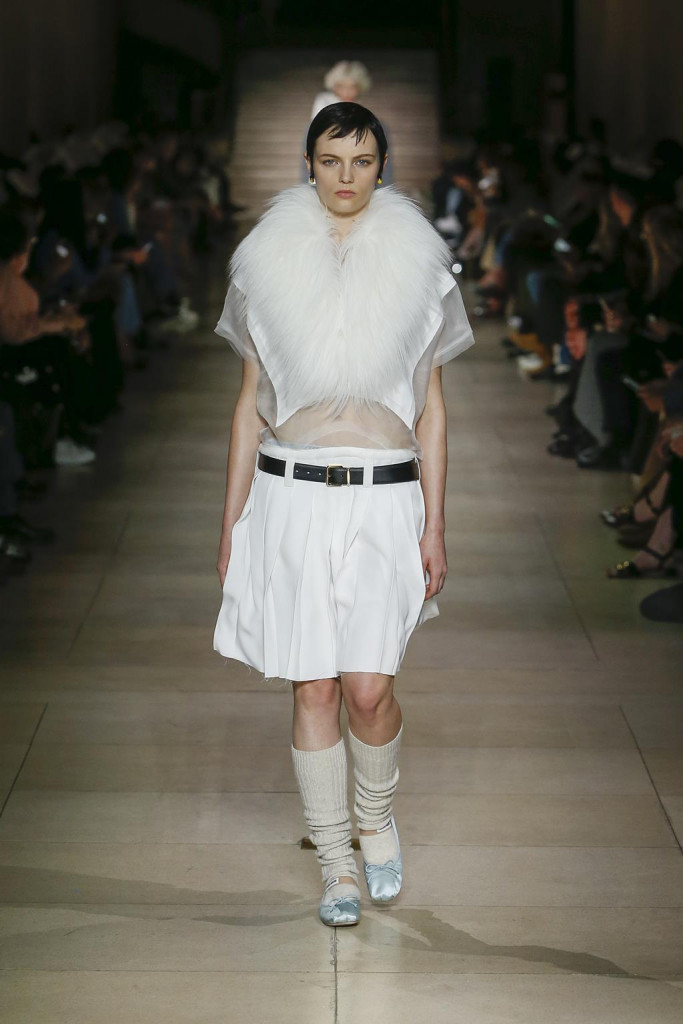 sfilata miu miu collezione donna autunno inverno