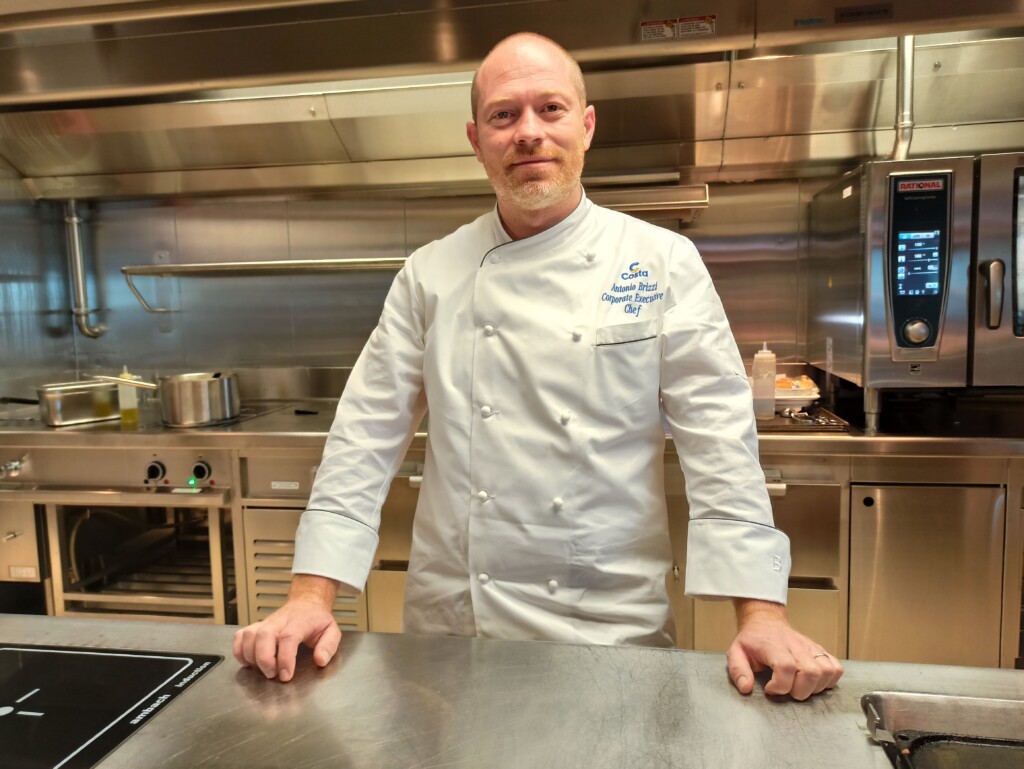 Antonio Brizzi, Corporate Chef di Costa Crociere