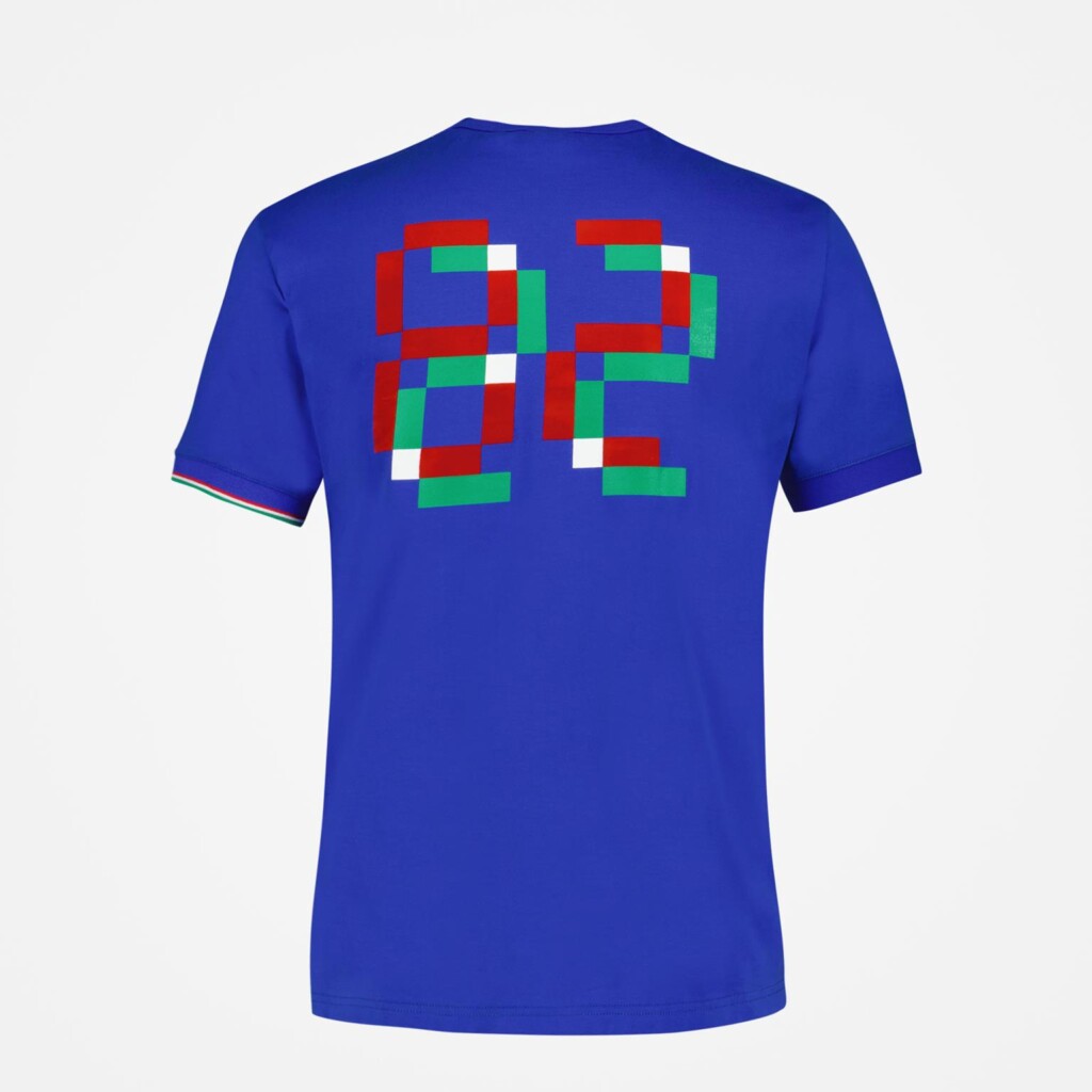 capsule collection le coq sportif anniversario vittoria mondiale 1982 in spagna