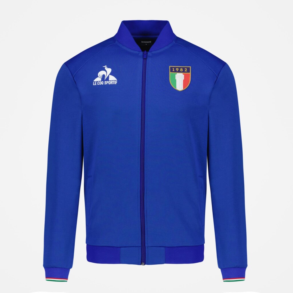 capsule collection le coq sportif anniversario vittoria mondiale 1982 in spagna