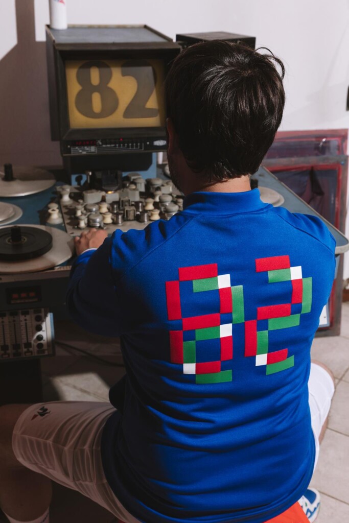 capsule collection le coq sportif anniversario vittoria mondiale 1982 in spagna