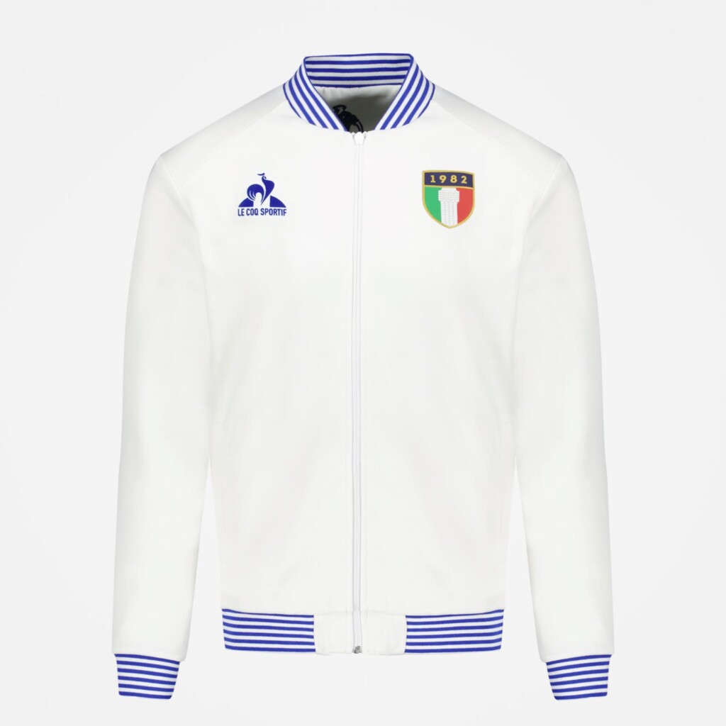 capsule collection le coq sportif anniversario vittoria mondiale 1982 in spagna