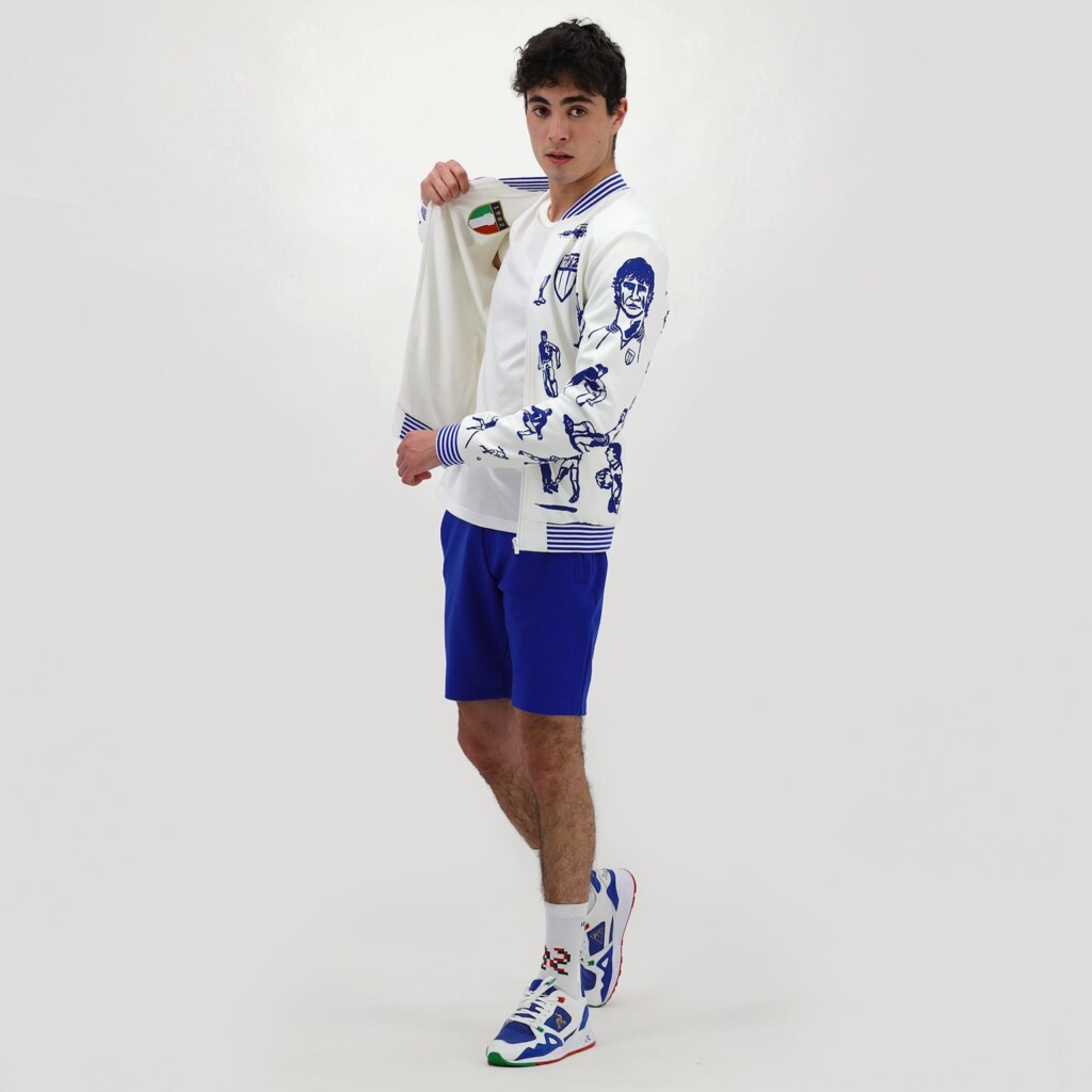 capsule collection le coq sportif anniversario vittoria mondiale 1982 in spagna