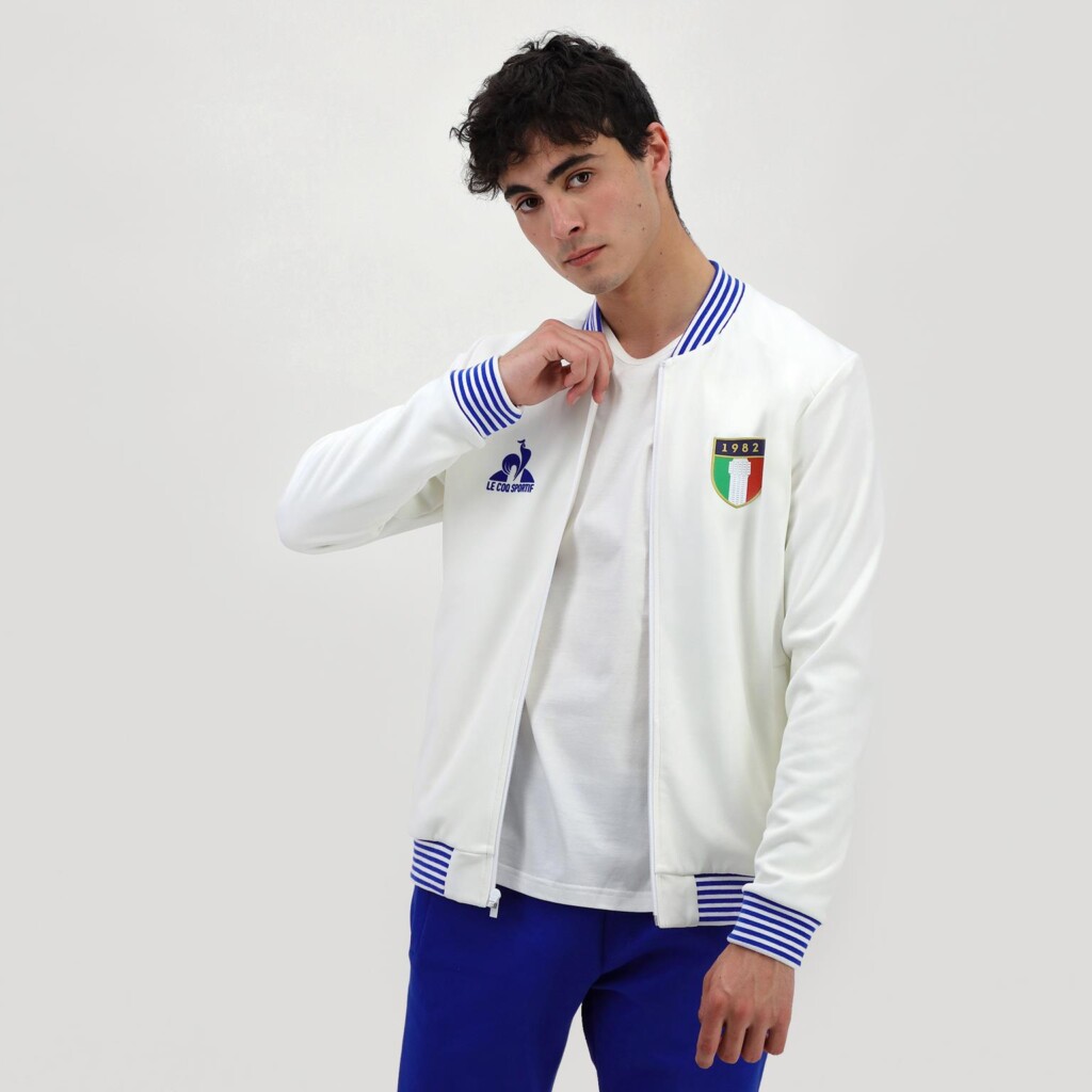 capsule collection le coq sportif anniversario vittoria mondiale 1982 in spagna