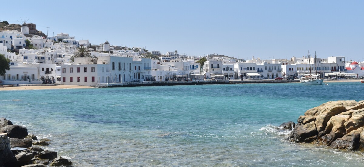 mykonos grecia spiaggia