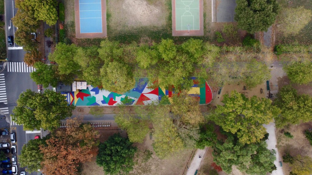opera d'arte parco ravizza milano città della moda