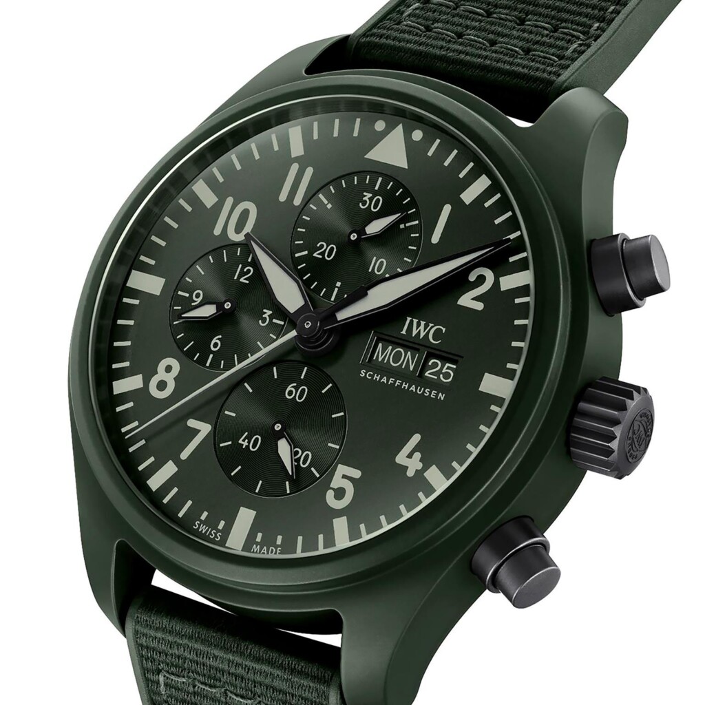 orologio cronografo iwc top gun edition