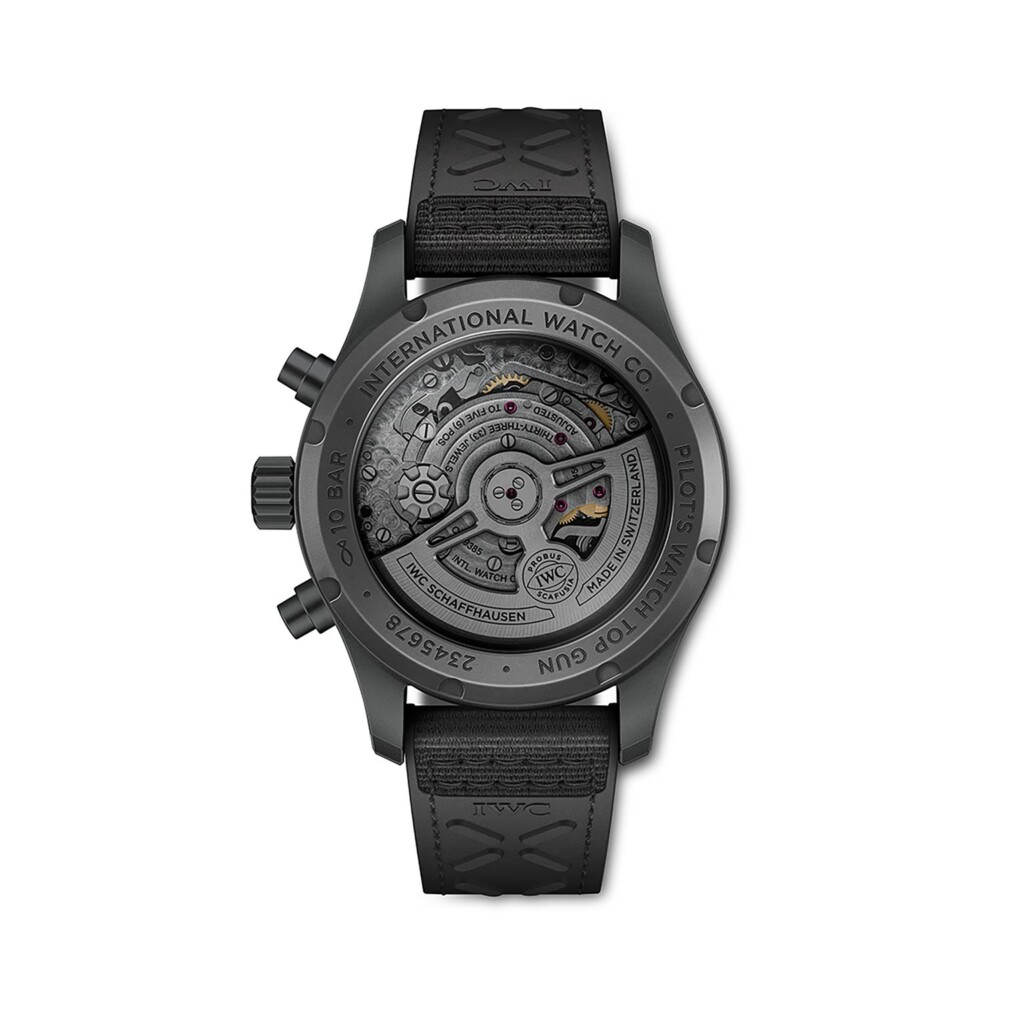 orologio cronografo iwc top gun edition