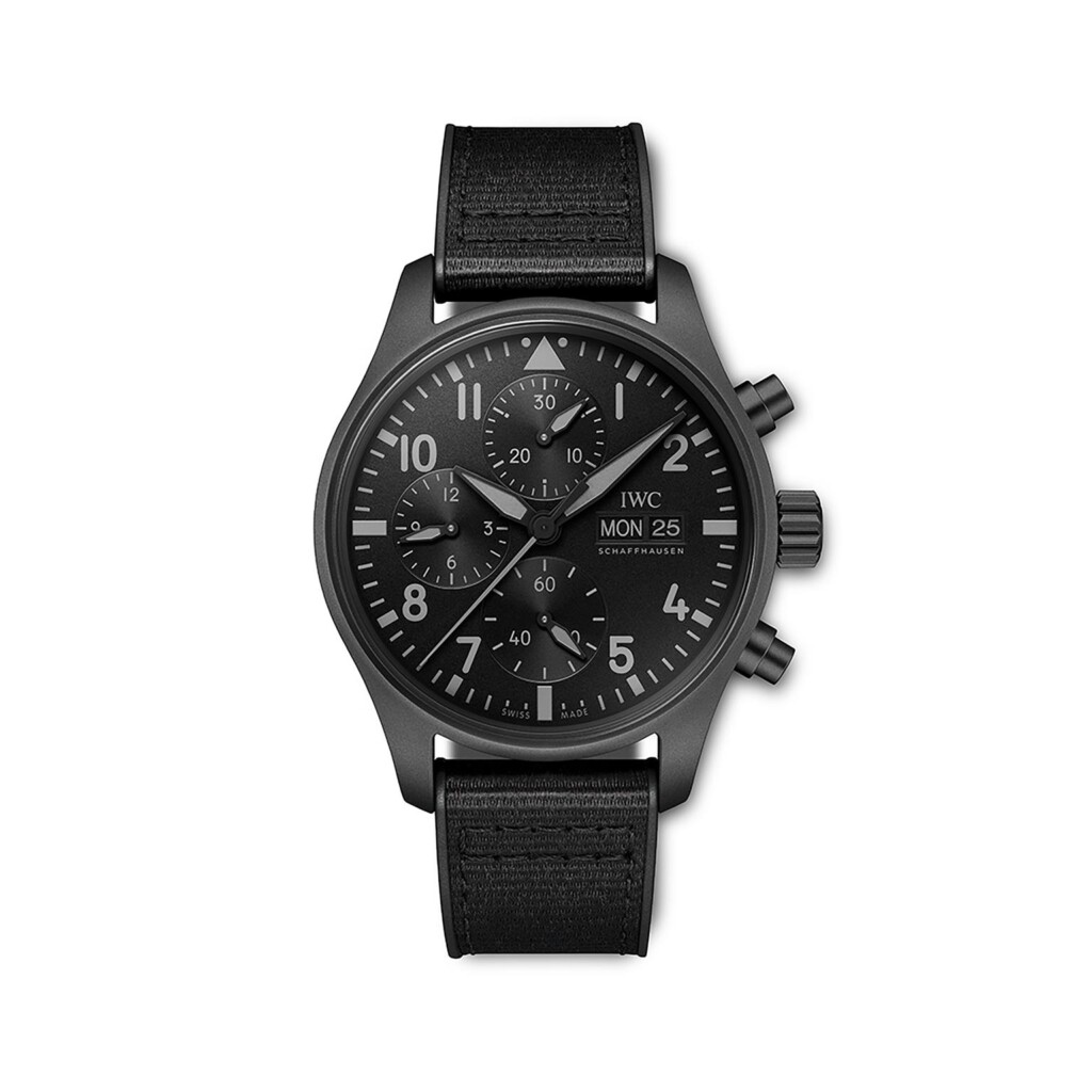 orologio cronografo iwc top gun edition
