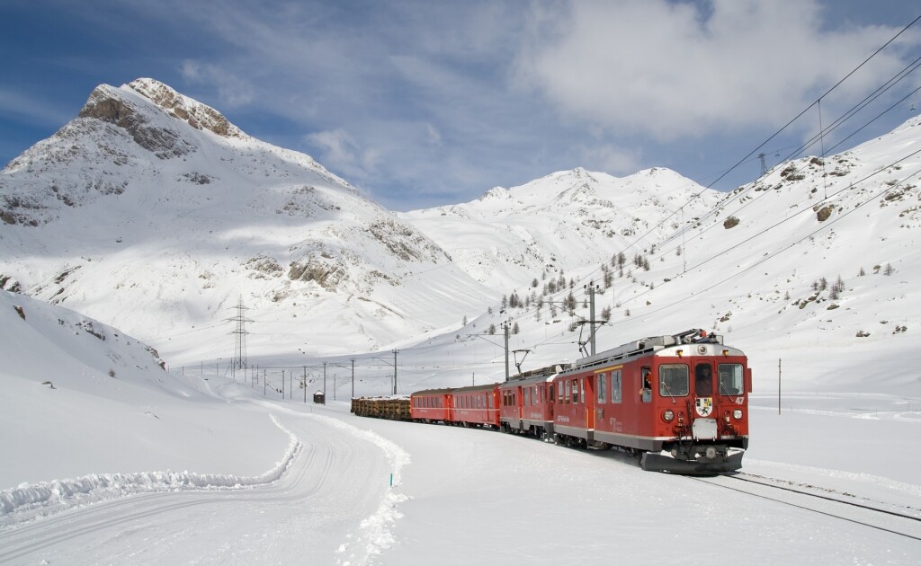 trenino del bernina treninorosso