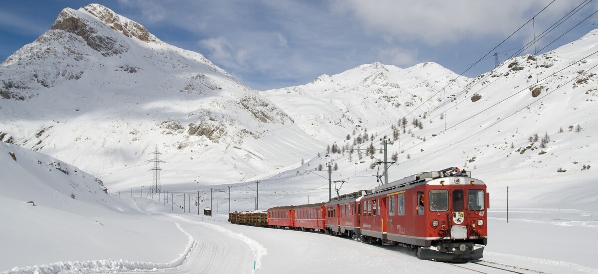 trenino del bernina treninorosso