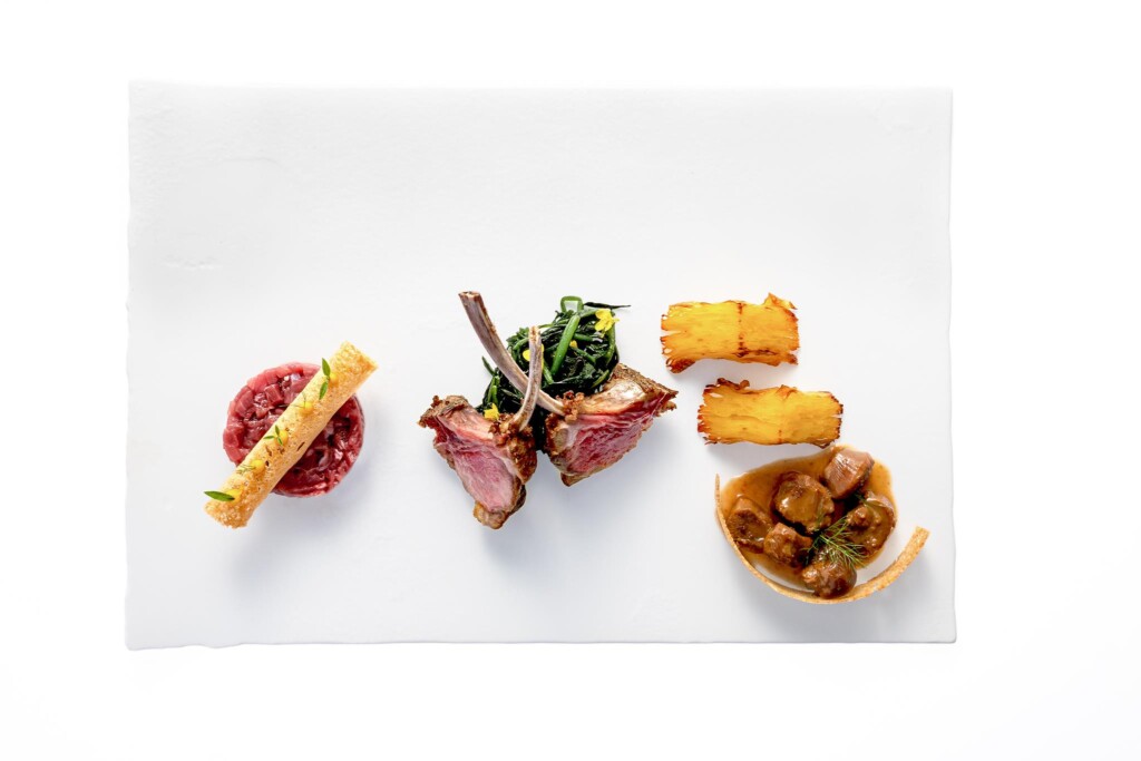 Agnello in variazione, Chef Filippo Sinisgalli, Ristorante Zur Kaiserkron
