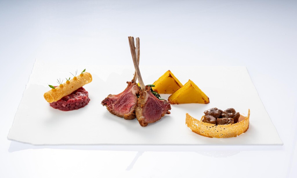 Agnello in variazione, Chef Filippo Sinisgalli, Ristorante Zur Kaiserkron