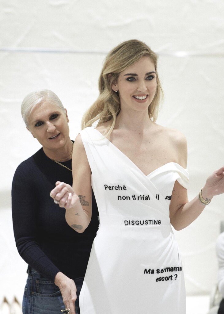 DIOR FITTINGS CHIARA FERRAGNI