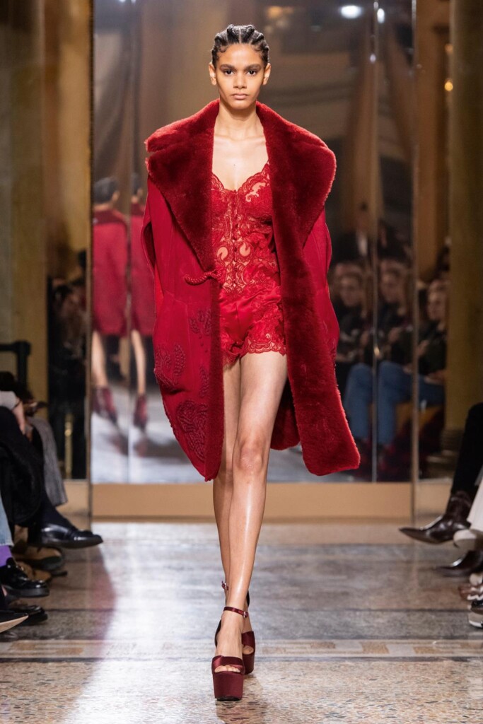 ermanno scervino collezione donna autunno inverno foto sfilata