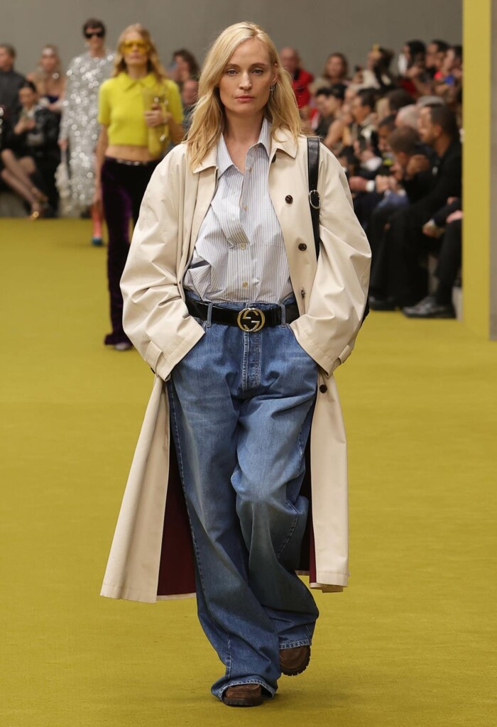 gucci collezione donna foto sfilata autunno inverno