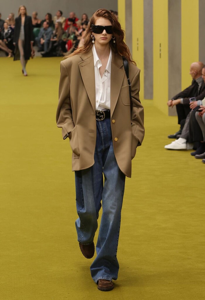 gucci collezione donna foto sfilata autunno inverno