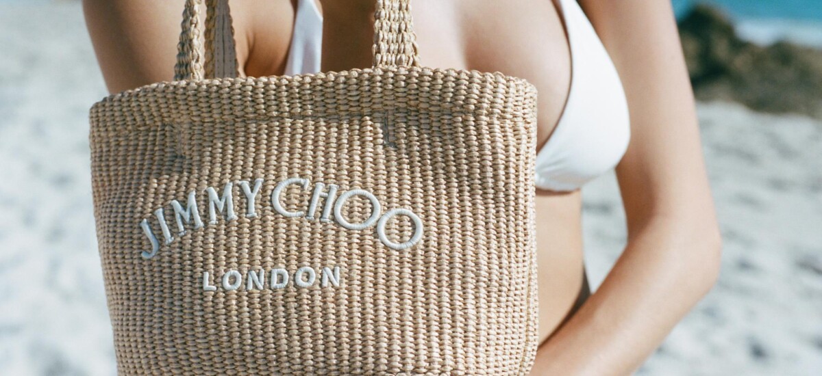 jimmy choo capsule collection beachwear accessori per spiaggia