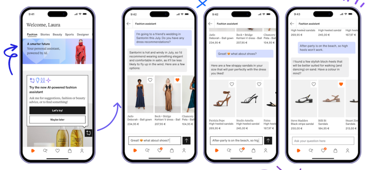 zalando lancia assistente shopping con intelligenza artificiale chat gpt