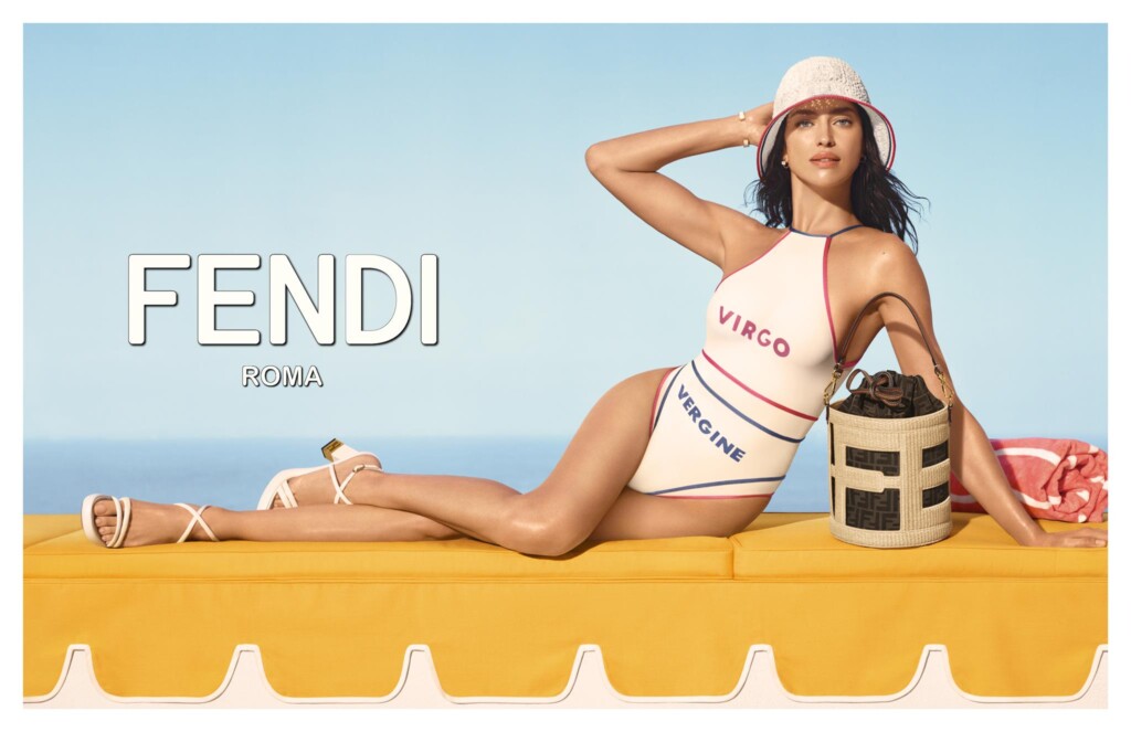 Fendi - campagna con Irina Shayk