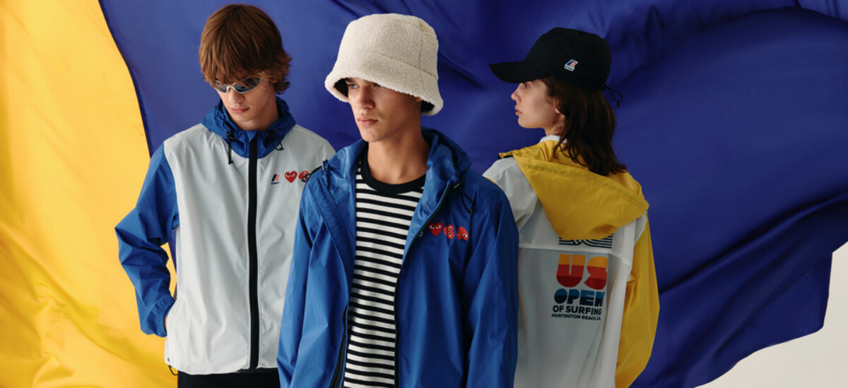 K-Way e PLAY Comme des Garçons