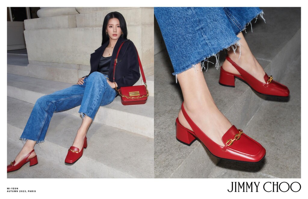 jimmy choo campagna autunno 2023