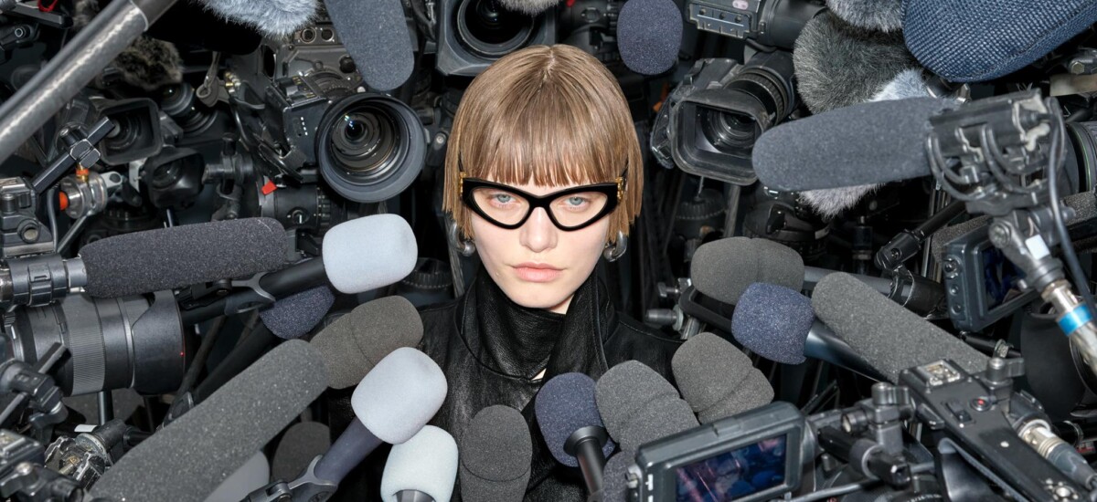nuova campagna pubblicitaria balenciaga fw eyewear occhiali da vista occhiali da sole