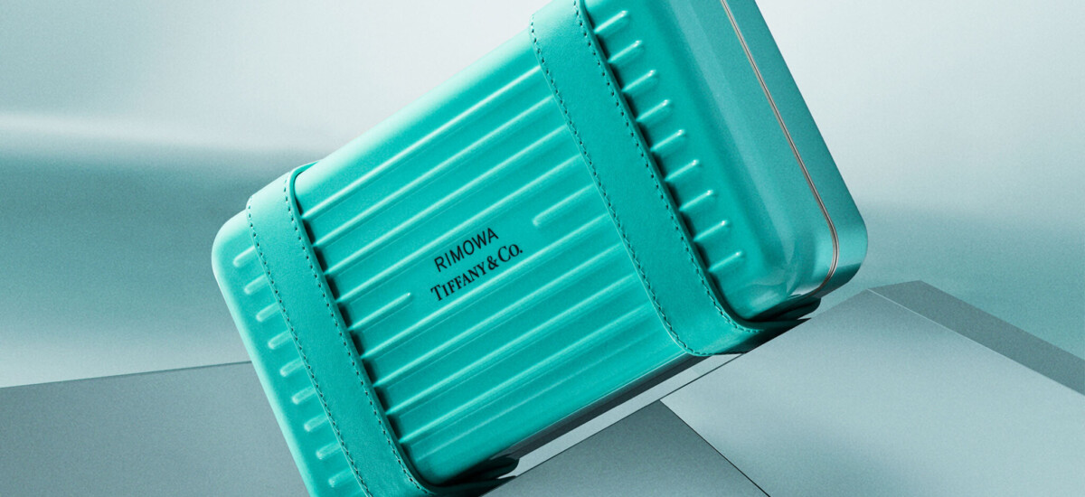 nuova collezione di trolley e valigie di lusso rimowa tiffany & co