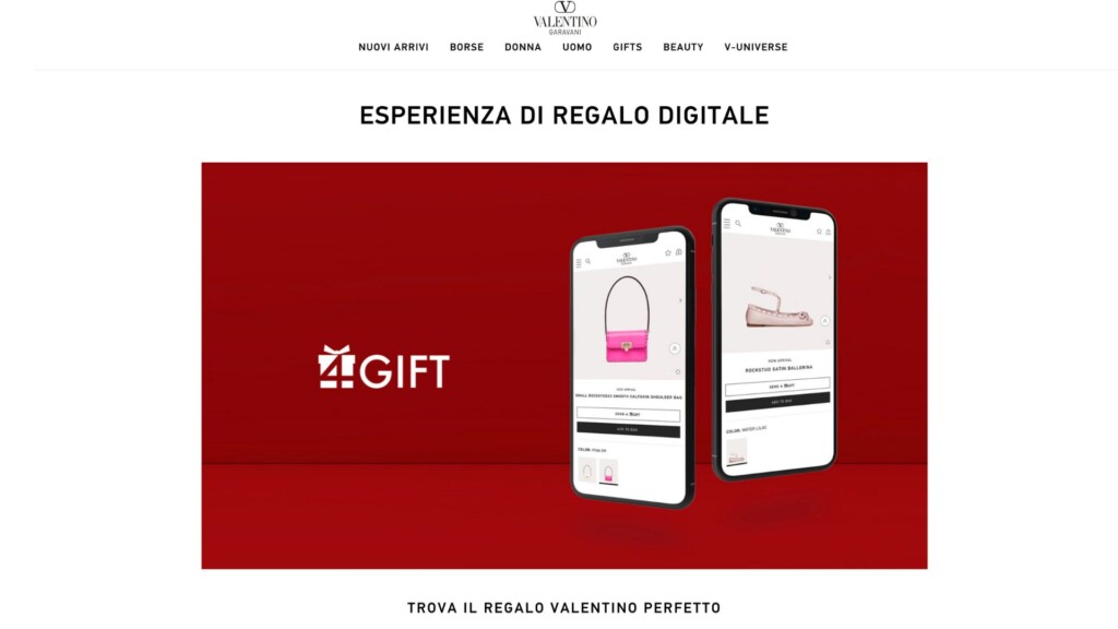 Esperienza di regalo digitale