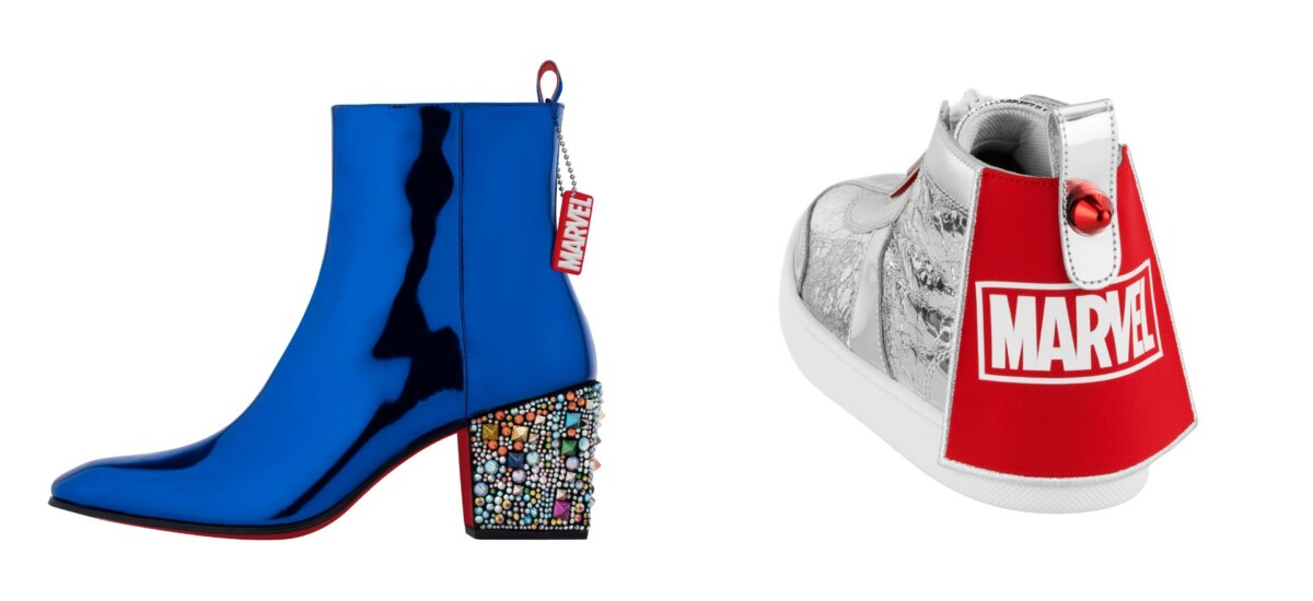 christian louboutin x marvel