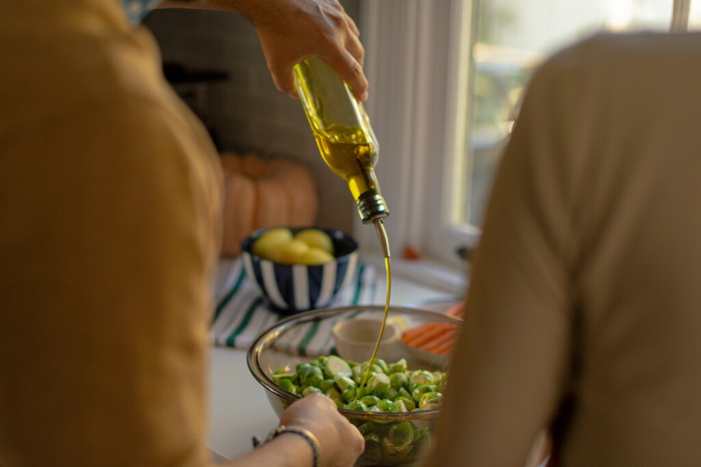 olio d'oliva extravergine italiano