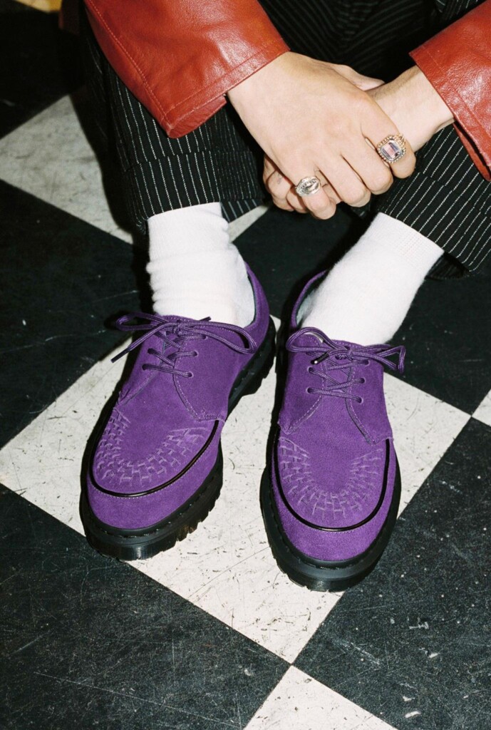 dr martens x supreme modello ramsey creeper nuova collaborazione foto
