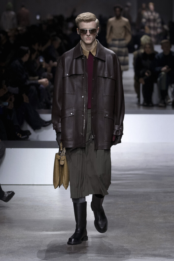 Fendi uomo sfilata autunno inverno